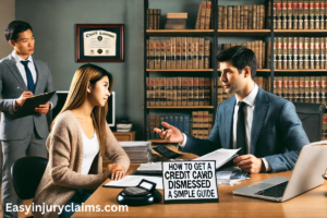 how to get a credit card lawsuit dismissed