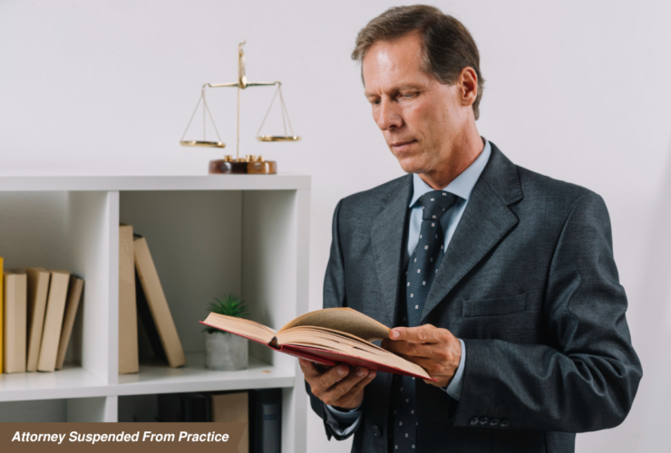 attorney suspended from practice